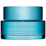 clarins hydra essentiel moisturizes and quenches silky cream